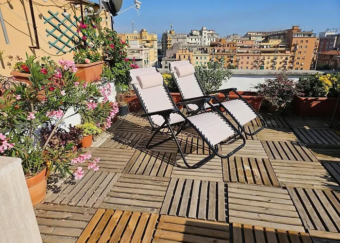 Appartement Luminoso Attico Con Terrazza *